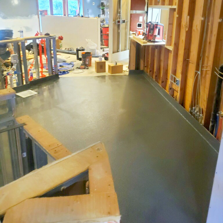 Bar epoxy floor